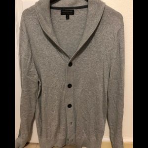 Banana republic gray cardi sweater